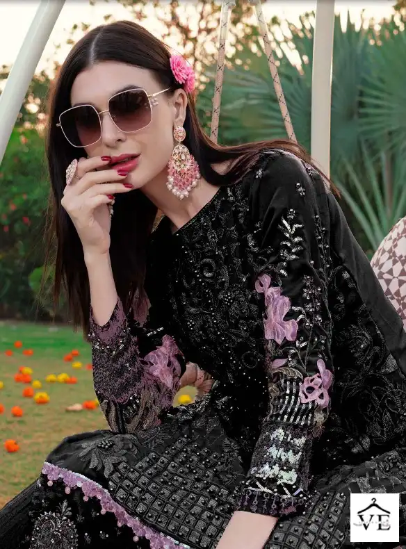 Fepic C-1169 Heavy Georgette Wholesale Pakistani Salwar Kameez Catalog — Wholesale Salwar Suits, MPA wholesale from Surat — view 1