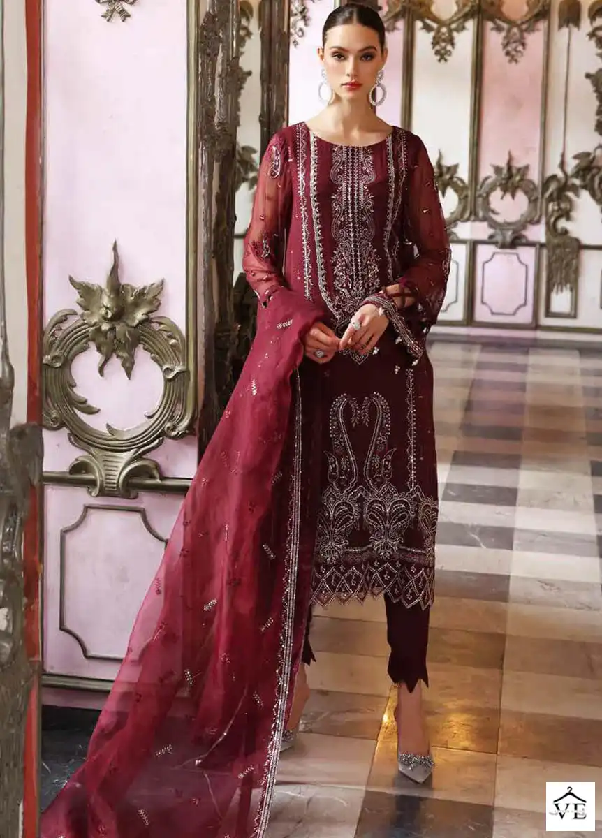 Fepic C-1307 Organza Wholesale Pakistani Suit — Wholesale Salwar Suits, MPA wholesale from Surat — view 1