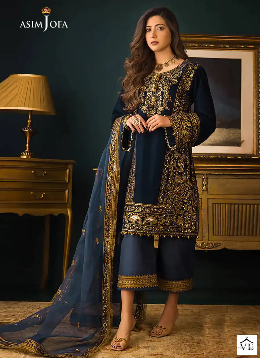 Fepic C-1221 Georgette Wholesale Pakistani Suit Catalog — Wholesale Salwar Suits, MPA wholesale from Surat — view 1