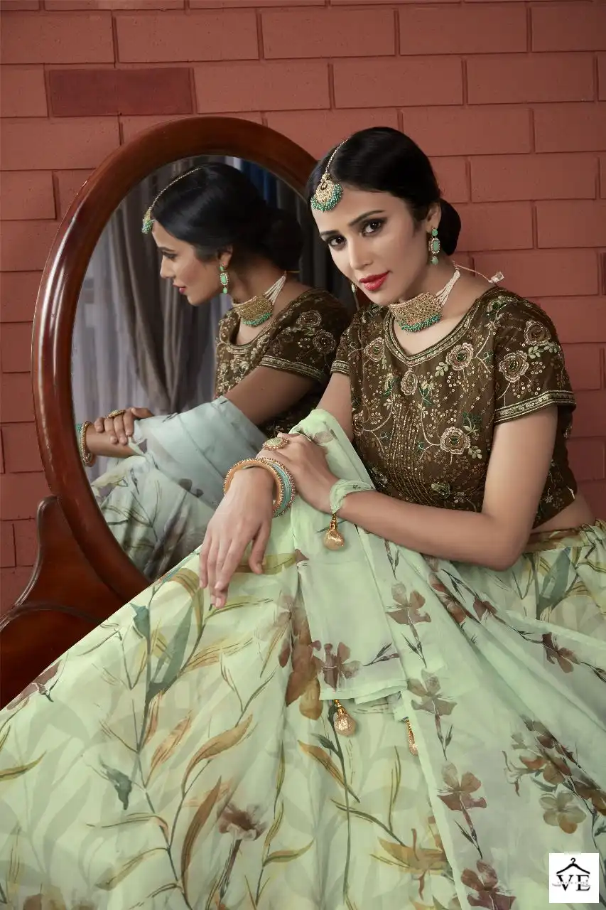 Amoha C1962 Premium Silk Wholesale Readymade Lehenga — Wholesale Lehenga, MPA wholesale from Surat — view 3
