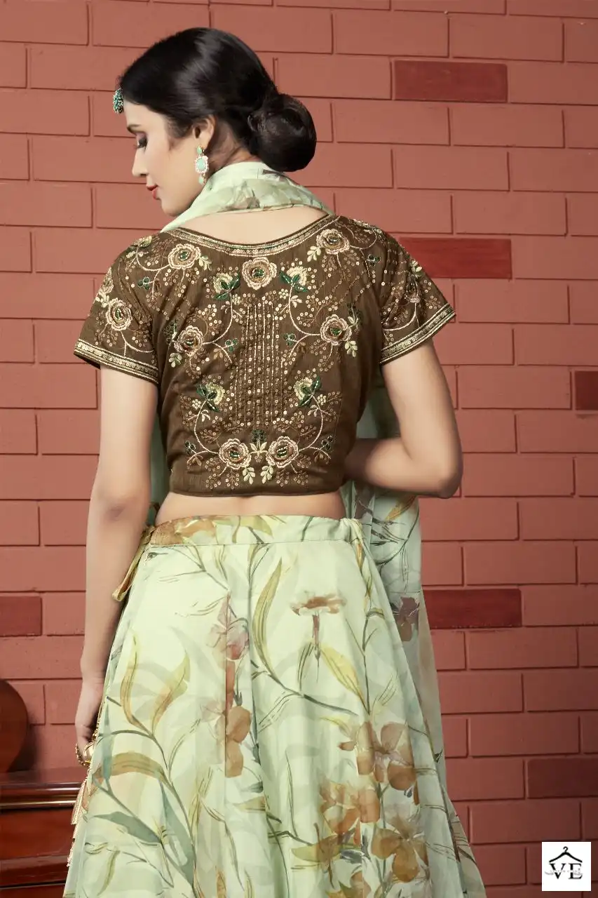Amoha C1962 Premium Silk Wholesale Readymade Lehenga — Wholesale Lehenga, MPA wholesale from Surat - Gallery Image 2