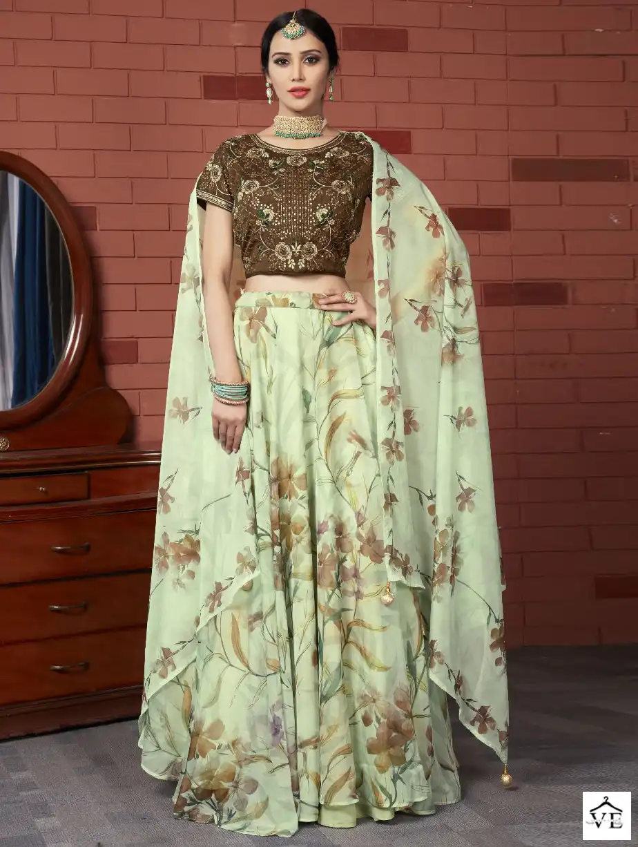 Amoha C1962 Premium Silk Wholesale Readymade Lehenga — Wholesale Lehenga, MPA wholesale from Surat — view 1