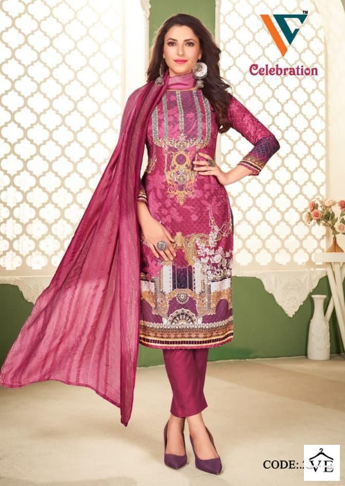 Vandana Celebration Vol 2 Cotton Wholesale Pakistani Salwar Suit Catalog — Wholesale Salwar Suits, MPA wholesale from Surat - Gallery Image 2