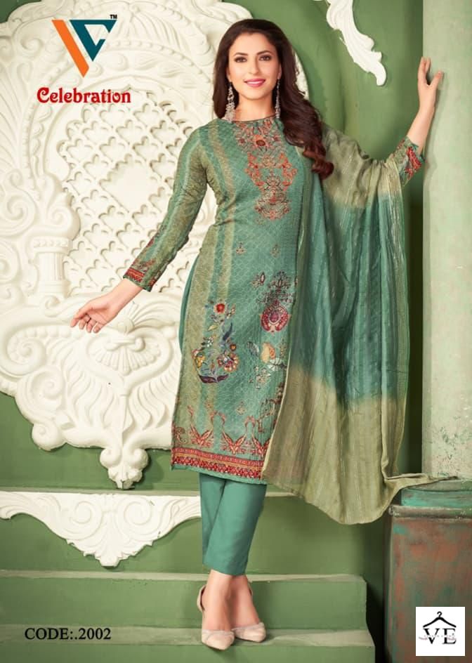 Vandana Celebration Vol 2 Cotton Wholesale Pakistani Salwar Suit Catalog — Wholesale Salwar Suits, MPA wholesale from Surat - Gallery Image 3