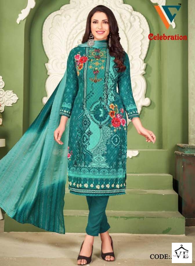 Vandana Celebration Vol 2 Cotton Wholesale Pakistani Salwar Suit Catalog — Wholesale Salwar Suits, MPA wholesale from Surat — view 1