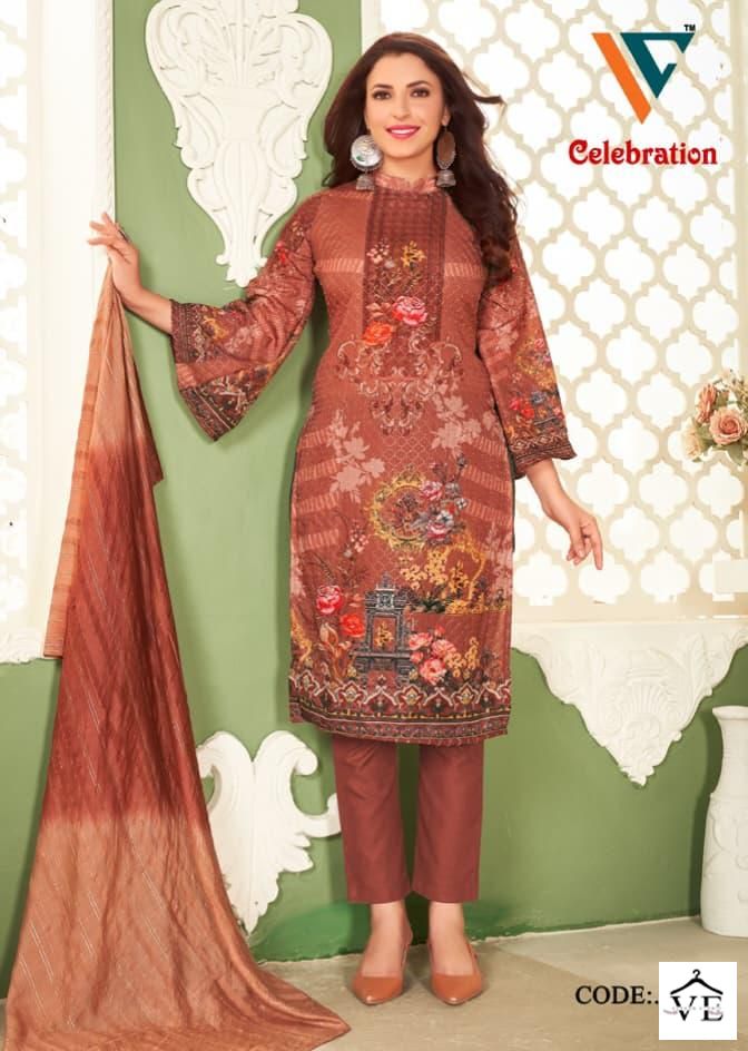 Vandana Celebration Vol 2 Cotton Wholesale Pakistani Salwar Suit Catalog — Wholesale Salwar Suits, MPA wholesale from Surat - Gallery Image 7