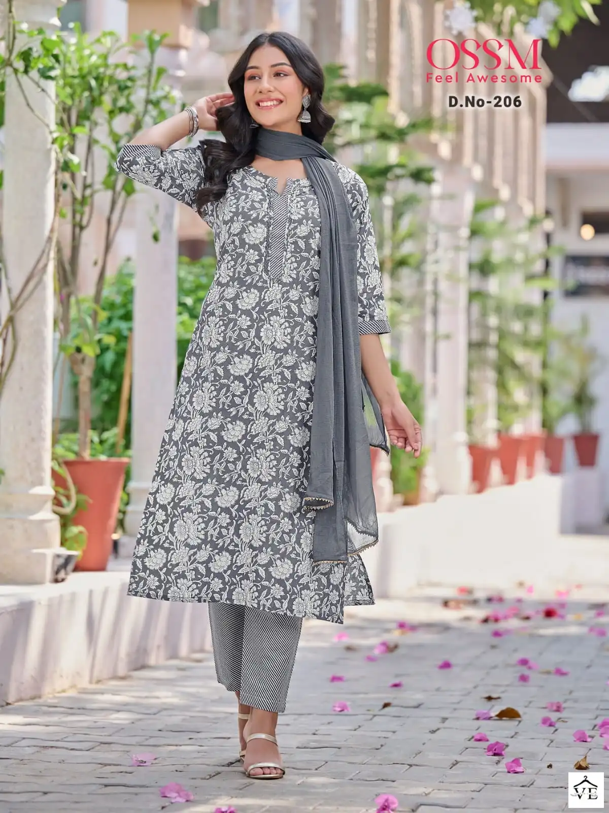 Ossm Celebrity Vol 2 Cotton Print Wholesale Readymade Salwar Suit Catalog — Wholesale Salwar Suits, MPA wholesale from Surat - Gallery Image 2