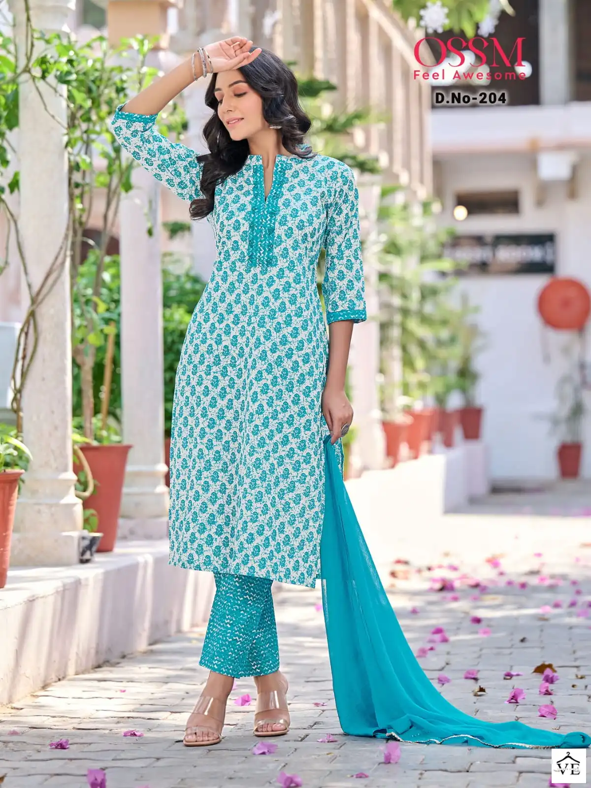 Ossm Celebrity Vol 2 Cotton Print Wholesale Readymade Salwar Suit Catalog — Wholesale Salwar Suits, MPA wholesale from Surat - Gallery Image 5