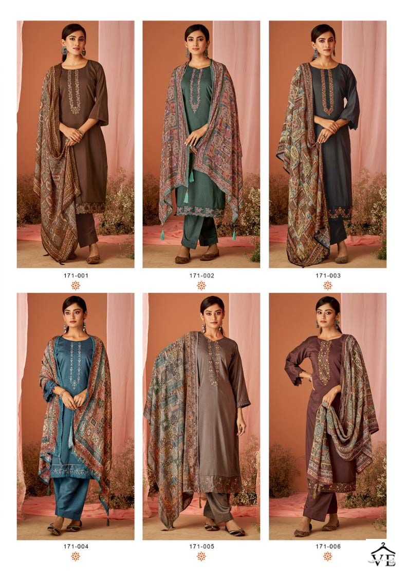 Kesar Chandani Muslin Wholesale Designer Salwar Suit Catalog — Wholesale Salwar Suits, MPA wholesale from Surat — view 7
