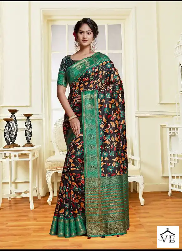 Mintorsi Charming Digital Vol-2 Tussar Banarasi Wholesale Saree Catalog — Wholesale Sarees, MPA wholesale from Surat - Gallery Image 7