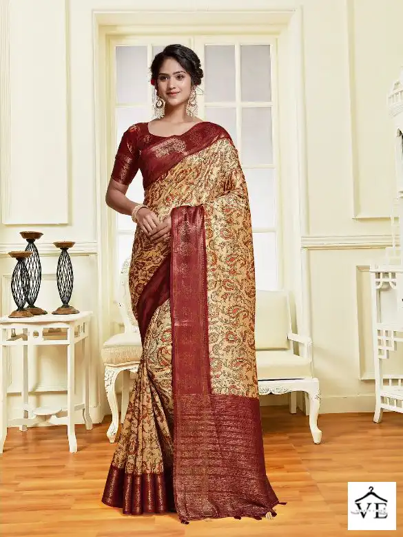 Mintorsi Charming Digital Vol-2 Tussar Banarasi Wholesale Saree Catalog — Wholesale Sarees, MPA wholesale from Surat - Gallery Image 2