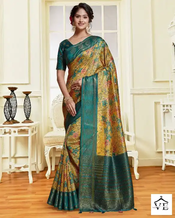 Mintorsi Charming Digital Vol-2 Tussar Banarasi Wholesale Saree Catalog — Wholesale Sarees, MPA wholesale from Surat — view 1