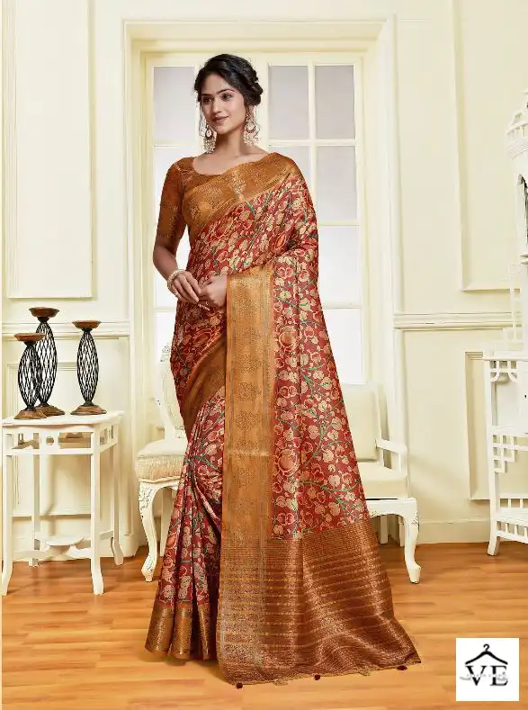 Mintorsi Charming Digital Vol-2 Tussar Banarasi Wholesale Saree Catalog — Wholesale Sarees, MPA wholesale from Surat - Gallery Image 3
