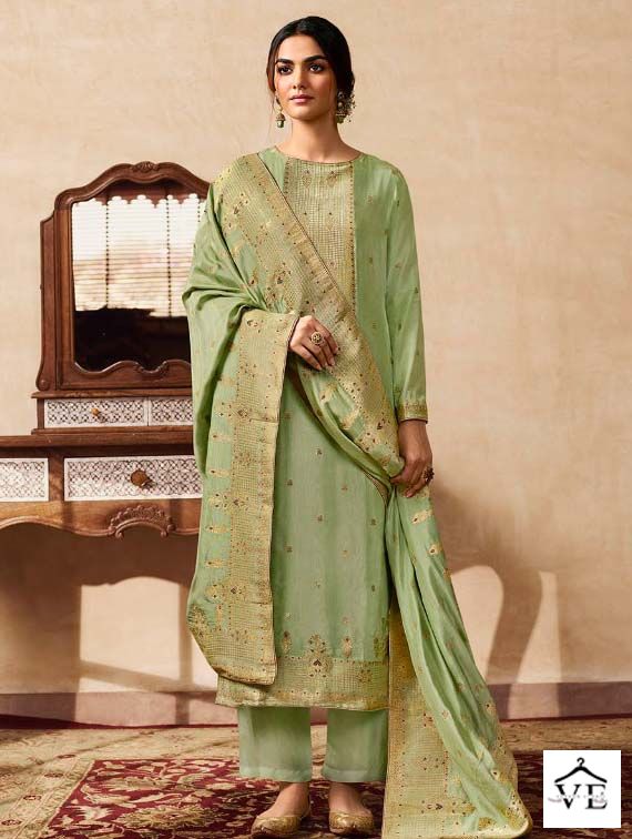 Zisa Charmy Adiva Muslin Wholesale Designer Salwar Suit Catalog — Wholesale Salwar Suits, MPA wholesale from Surat — view 1