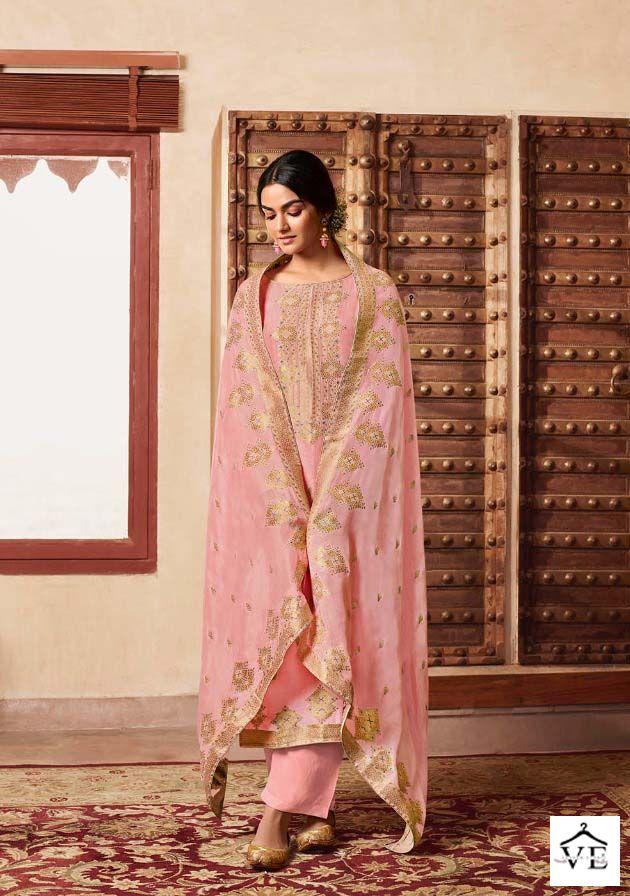 Zisa Charmy Adiva Muslin Wholesale Designer Salwar Suit Catalog — Wholesale Salwar Suits, MPA wholesale from Surat - Gallery Image 6