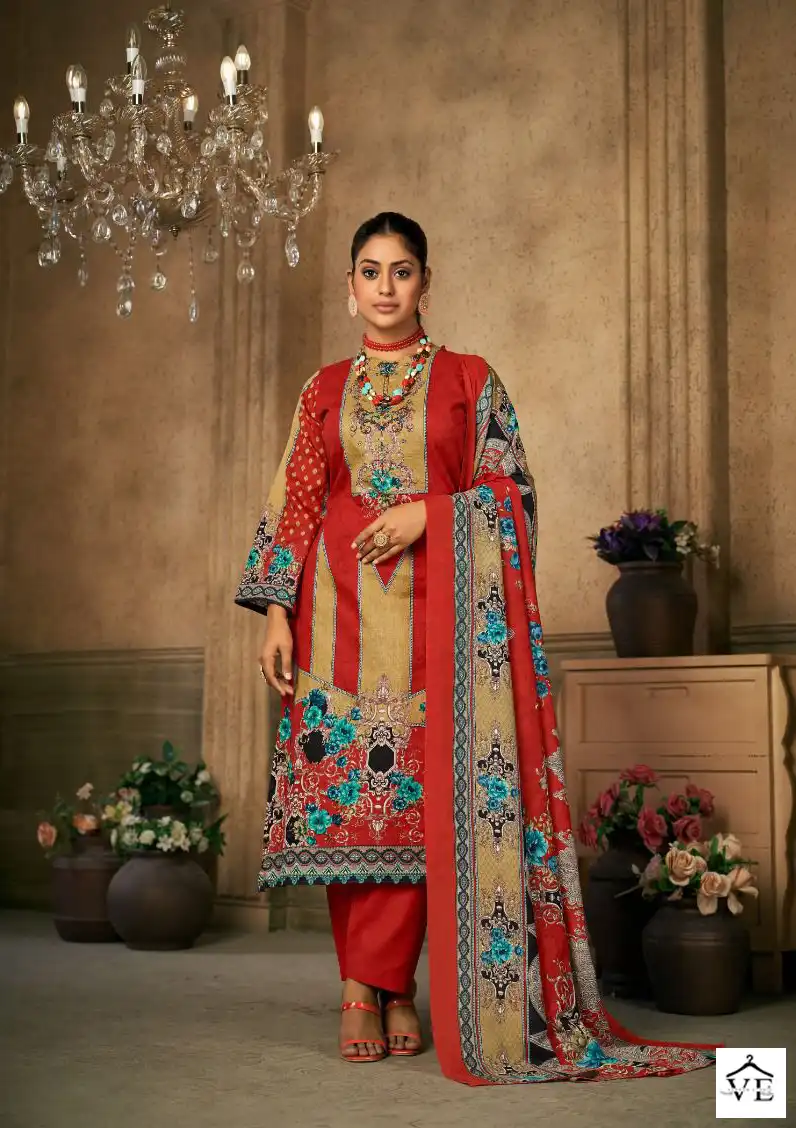 Siyoni Chevron Vol 2 Pure Pakistani Lawn Wholesale Salwar Suit Catalog — Wholesale Salwar Suits, MPA wholesale from Surat - Gallery Image 6