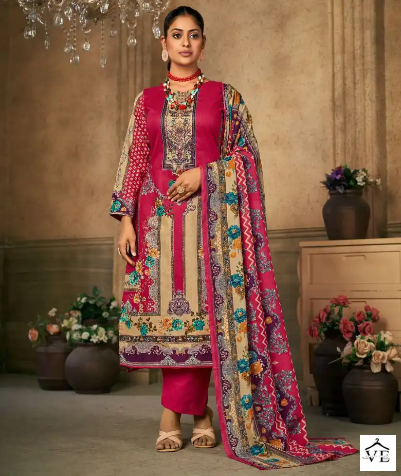 Siyoni Chevron Vol 2 Pure Pakistani Lawn Wholesale Salwar Suit Catalog — Wholesale Salwar Suits, MPA wholesale from Surat — view 1