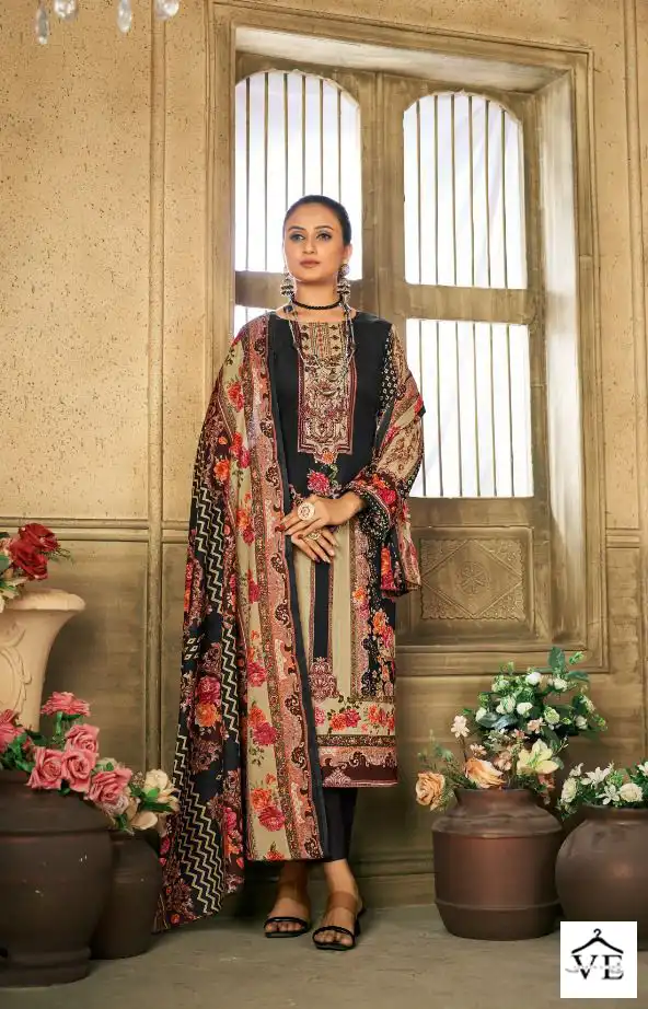 Siyoni Chevron Vol 2 Pure Pakistani Lawn Wholesale Salwar Suit Catalog — Wholesale Salwar Suits, MPA wholesale from Surat - Gallery Image 3