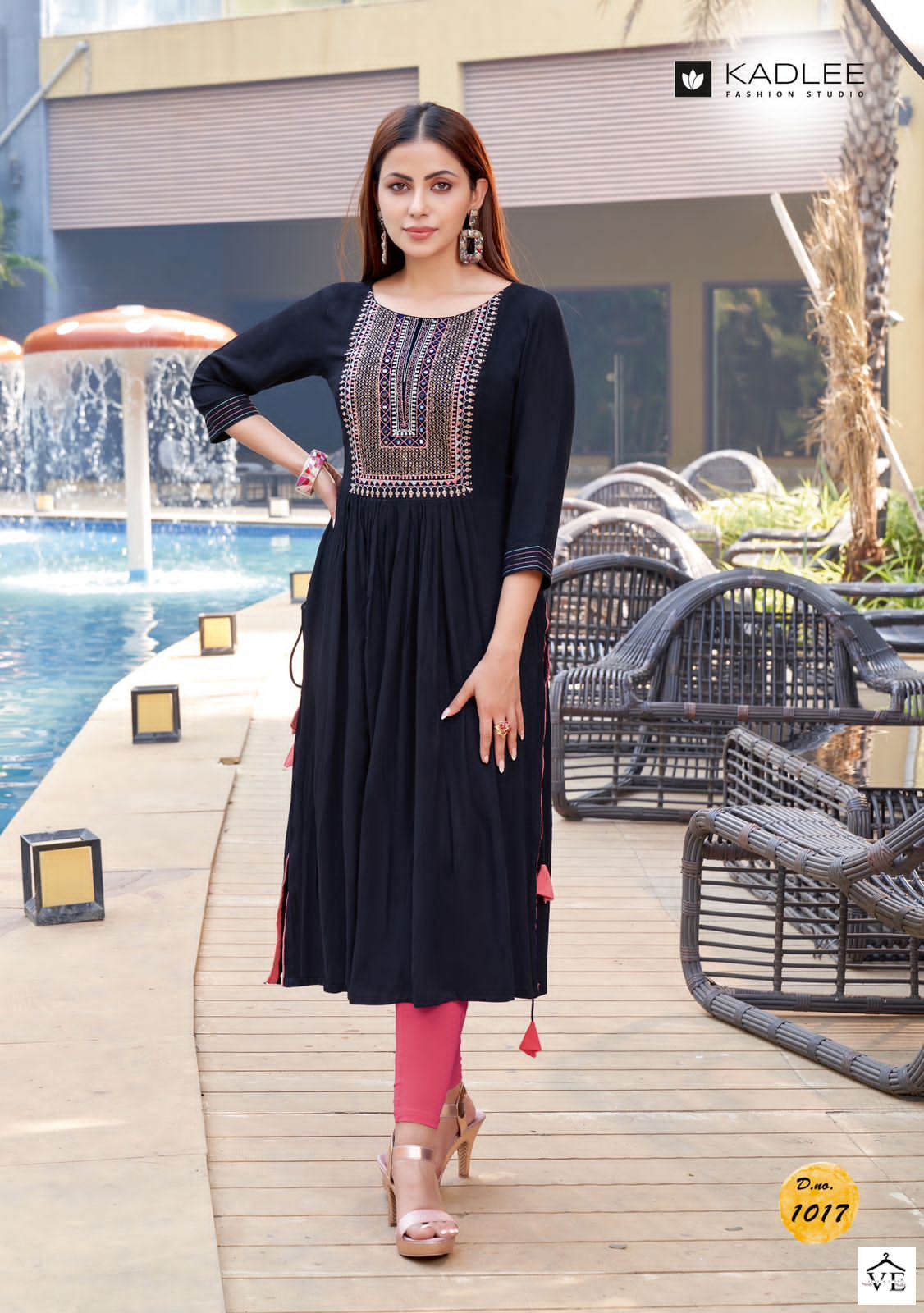 Kadlee Fashion Cinderella Vol 3 Rayon Wholesale Kurti Catalog — Wholesale Kurtis, Kadlee Fashion Studio wholesale from Surat - Gallery Image 2