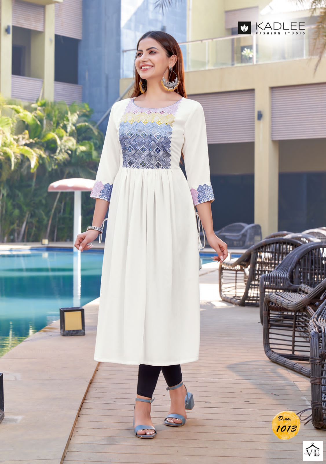 Kadlee Fashion Cinderella Vol 3 Rayon Wholesale Kurti Catalog — Wholesale Kurtis, Kadlee Fashion Studio wholesale from Surat - Gallery Image 3
