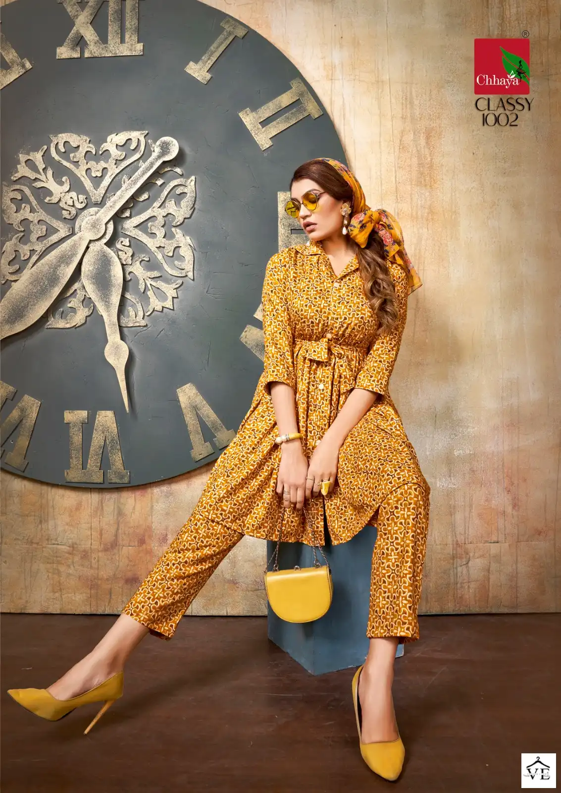 Chhaya Classy Heavy Rayon Wholesale Co-ord Set Catalog — Wholesale Kurtis, MPA wholesale from Surat - Gallery Image 3