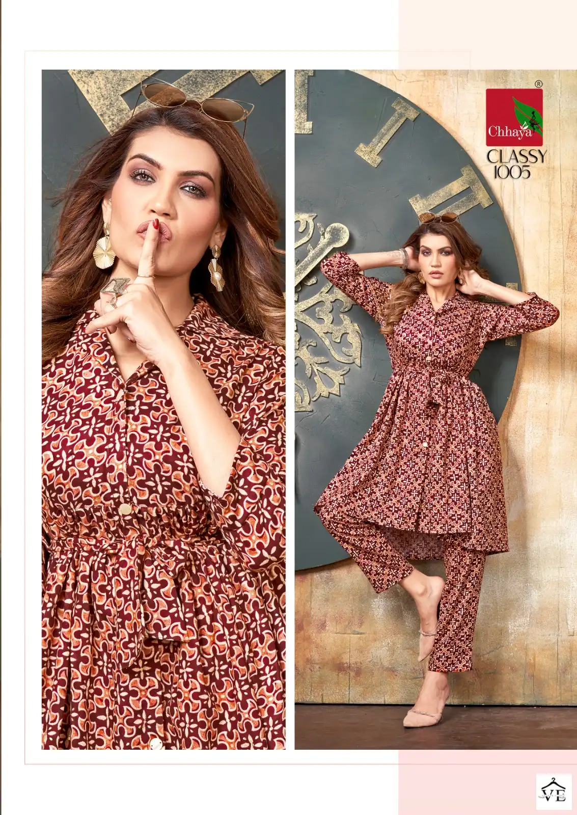 Chhaya Classy Heavy Rayon Wholesale Co-ord Set Catalog — Wholesale Kurtis, MPA wholesale from Surat - Gallery Image 6