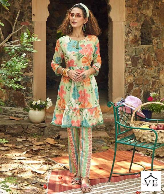 Psyna Cotton Wholesale Co-ord Set Catalog — Wholesale Kurtis, MPA wholesale from Surat — view 1