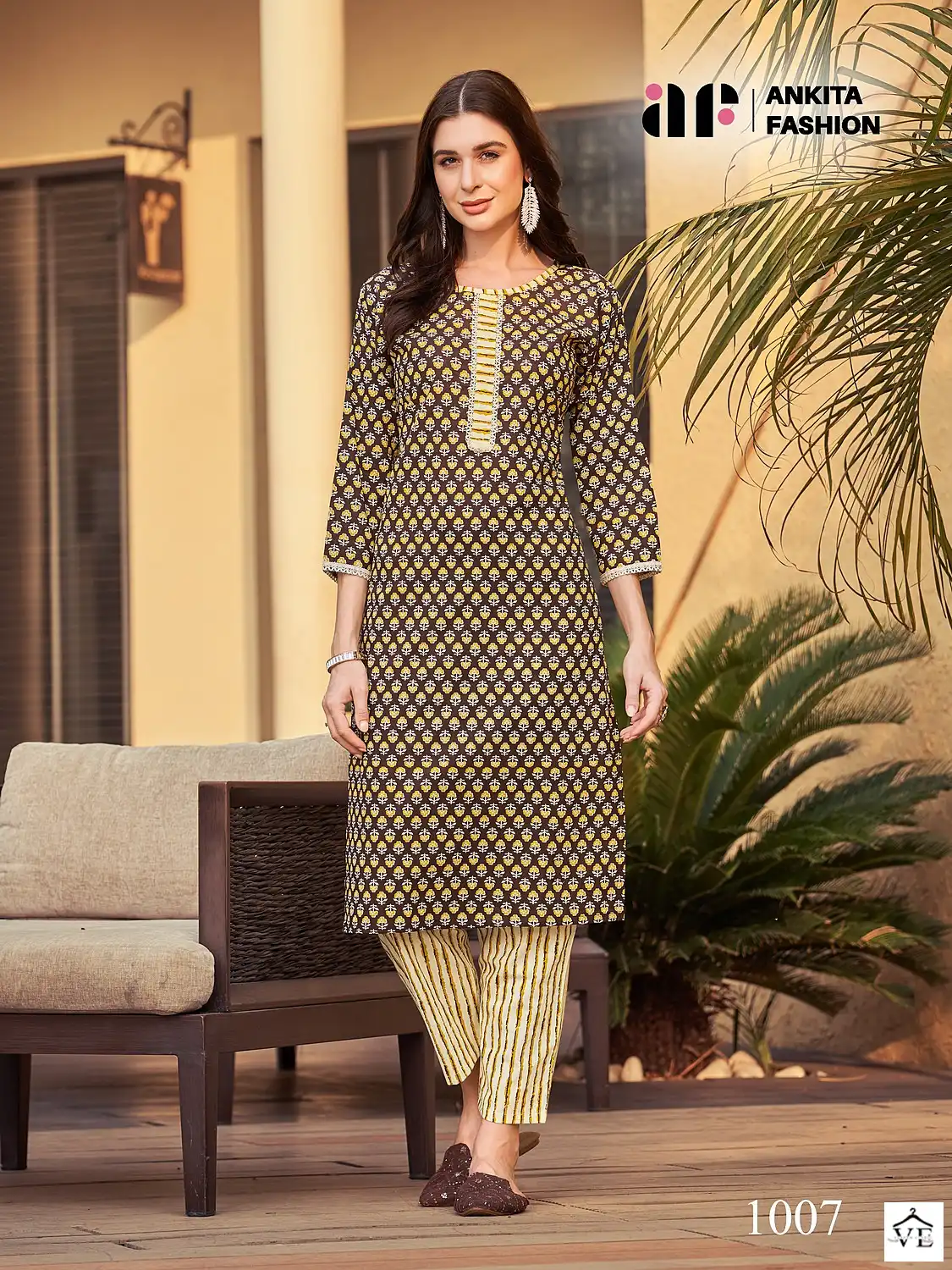 Ankita Cotton Candy Vol 1 Pure Cotton Wholesale Kurti With Bottom Catalog — Wholesale Kurtis, MPA wholesale from Surat — view 3