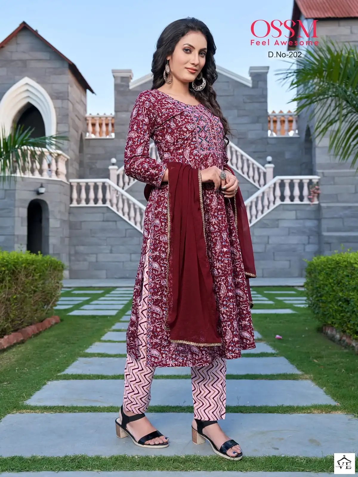 Ossm Cotton Nyra Vol 2 Cotton Wholesale Readymade Suits Catalog — Wholesale Salwar Suits, MPA wholesale from Surat — view 6