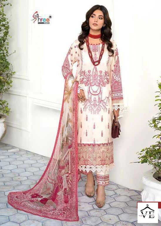 Shree Fabs Chevron Luxury Lawn Collection Vol 14 Pure Lawn Cotton Wholesale Pakistani Salwar Suit Catalog — Wholesale Salwar Suits, MPA wholesale from Surat - Gallery Image 3