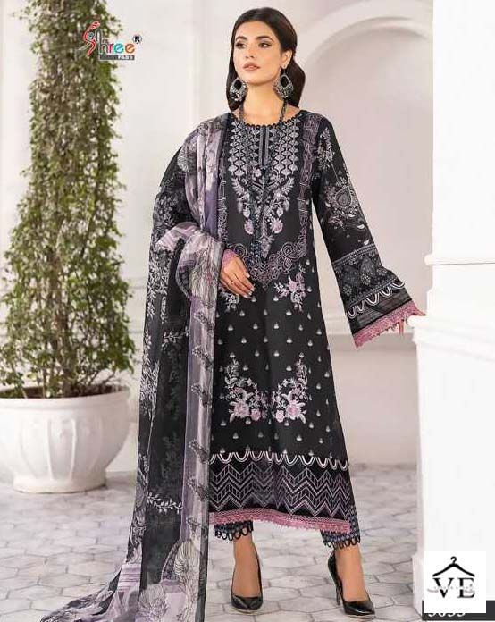 Shree Fabs Chevron Luxury Lawn Collection Vol 14 Pure Lawn Cotton Wholesale Pakistani Salwar Suit Catalog — Wholesale Salwar Suits, MPA wholesale from Surat - Gallery Image 7