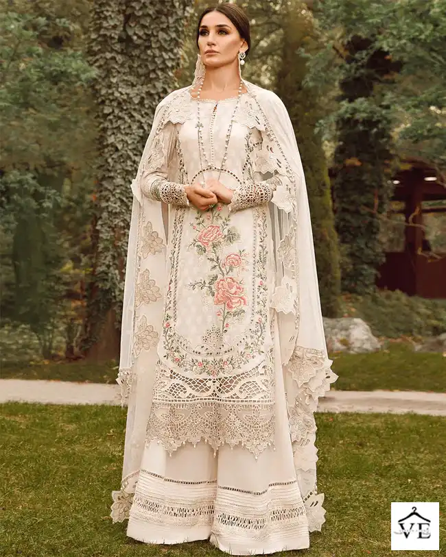 Ziaaz Codes 237-240 Cambric Cotton Wholesale Pakistani Suit Catalog — Wholesale Salwar Suits, MPA wholesale from Surat — view 1