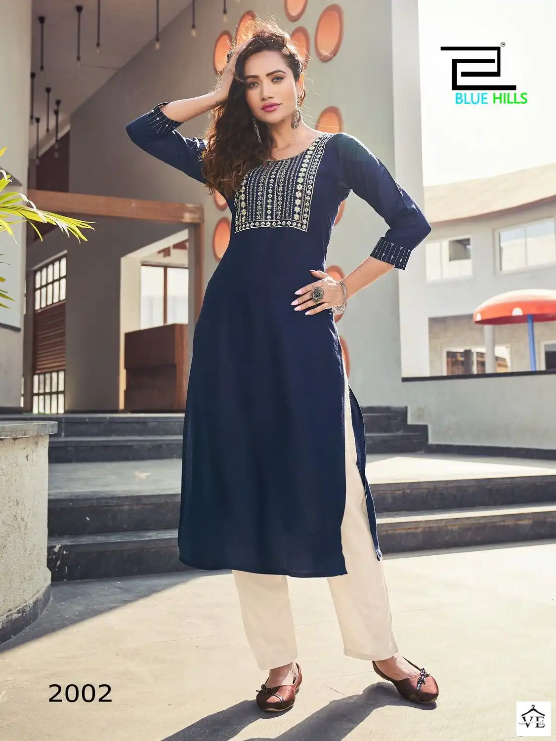 Blue Hills Colorbar Vol 20 Viscose Dobby Wholesale Kurti Catalog — Wholesale Kurtis, MPA wholesale from Surat — view 5