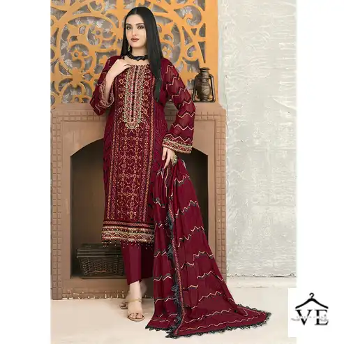 Fepic D-5405 Georgette Wholesale Pakistani Suit Catalog — Wholesale Salwar Suits, MPA wholesale from Surat — view 6