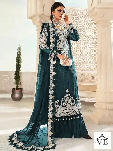 Fepic Dno 60024 Georgette Wholesale Pakistani Suit Catalog — Wholesale Salwar Suits, MPA wholesale from Surat — view 1