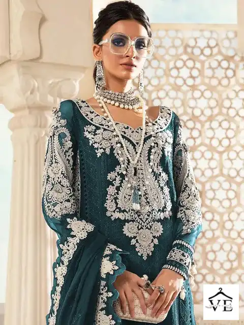 Fepic Dno 60024 Georgette Wholesale Pakistani Suit Catalog — Wholesale Salwar Suits, MPA wholesale from Surat - Gallery Image 2