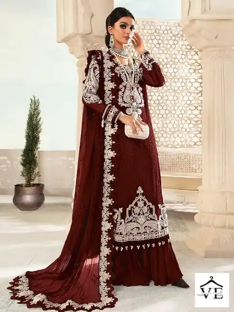 Fepic Dno 60024 Georgette Wholesale Pakistani Suit Catalog — Wholesale Salwar Suits, MPA wholesale from Surat - Gallery Image 5