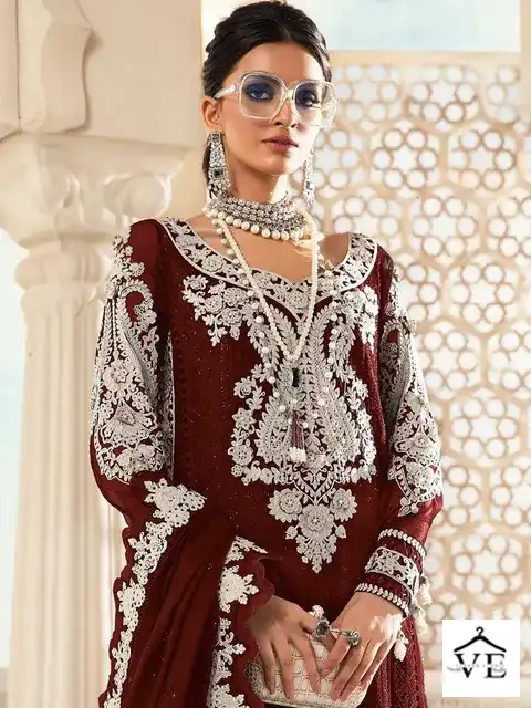 Fepic Dno 60024 Georgette Wholesale Pakistani Suit Catalog — Wholesale Salwar Suits, MPA wholesale from Surat - Gallery Image 6