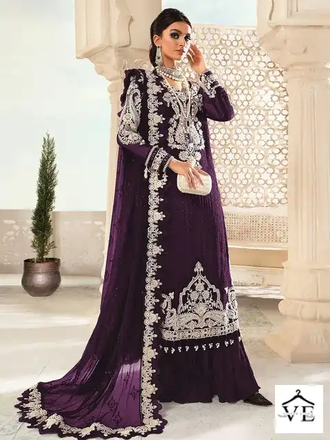 Fepic Dno 60024 Georgette Wholesale Pakistani Suit Catalog — Wholesale Salwar Suits, MPA wholesale from Surat - Gallery Image 3