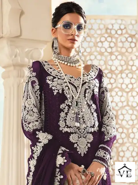 Fepic Dno 60024 Georgette Wholesale Pakistani Suit Catalog — Wholesale Salwar Suits, MPA wholesale from Surat - Gallery Image 4