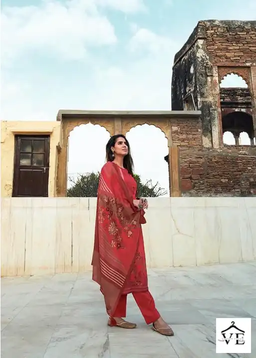 Prm Trendz Daniella Pure Jam Silk Wholesale Salwar Suit Catalog — Wholesale Salwar Suits, MPA wholesale from Surat - Gallery Image 5