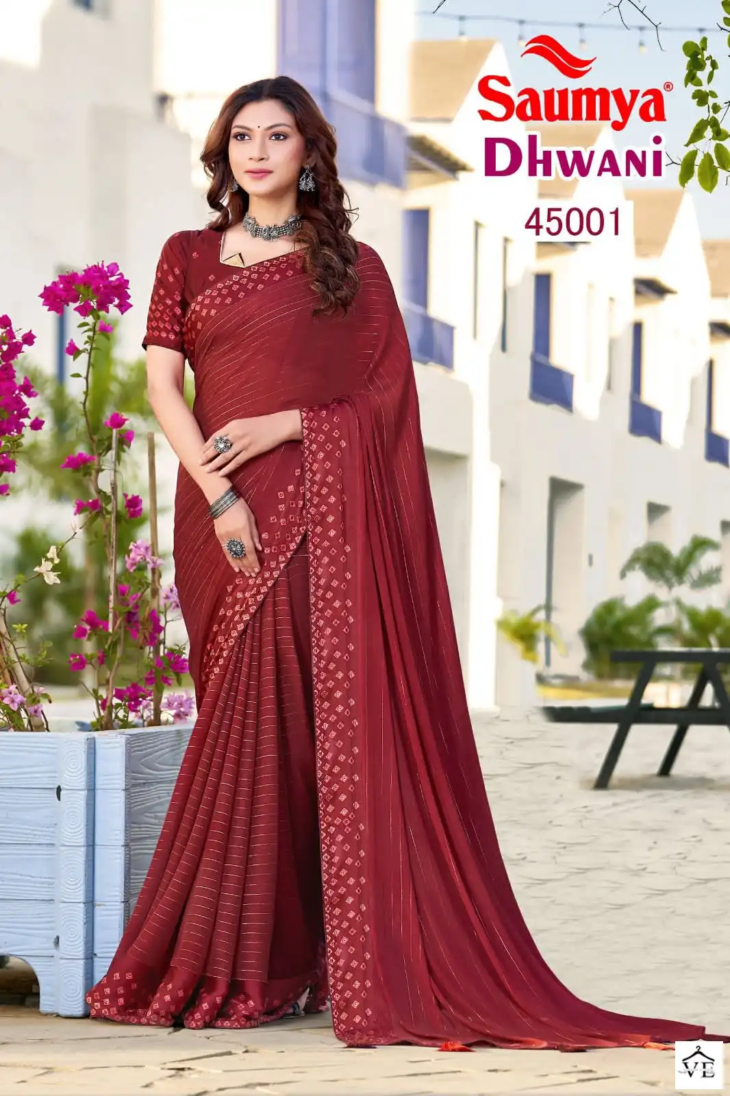 Saumya Dhwani Pmg Panvel Rainbow Jari Wholesale Saree Catalog — Wholesale Sarees, MPA wholesale from Surat - Gallery Image 5