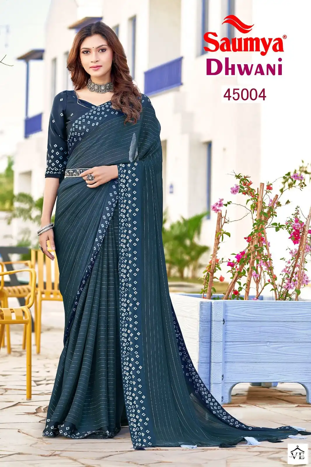 Saumya Dhwani Pmg Panvel Rainbow Jari Wholesale Saree Catalog — Wholesale Sarees, MPA wholesale from Surat - Gallery Image 7