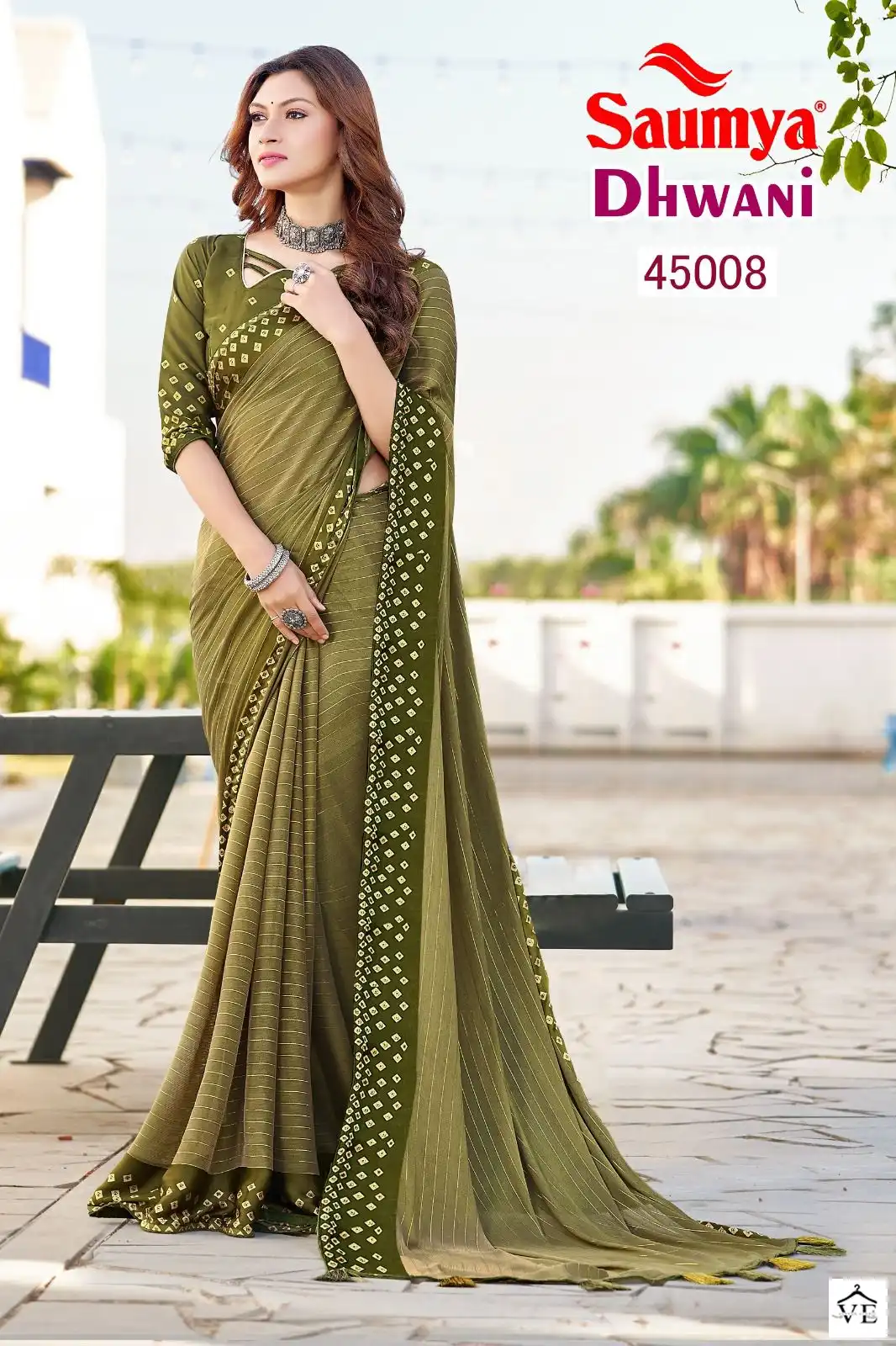 Saumya Dhwani Pmg Panvel Rainbow Jari Wholesale Saree Catalog — Wholesale Sarees, MPA wholesale from Surat - Gallery Image 4