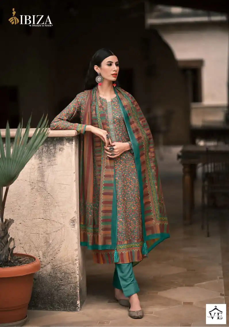 Ibiza Dilbar Pure Lawn Cotton Wholesale Salwar Suit Catalog — Wholesale Salwar Suits, MPA wholesale from Surat - Gallery Image 3