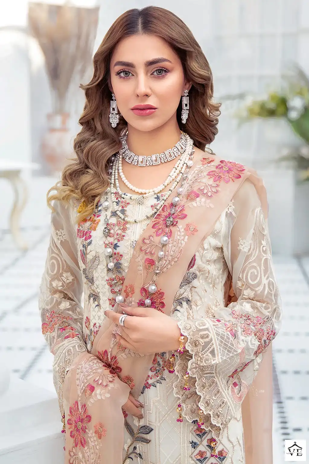 Zaha Dno 10013 Georgette Wholesale Pakistani Suit — Wholesale Salwar Suits, MPA wholesale from Surat - Gallery Image 4