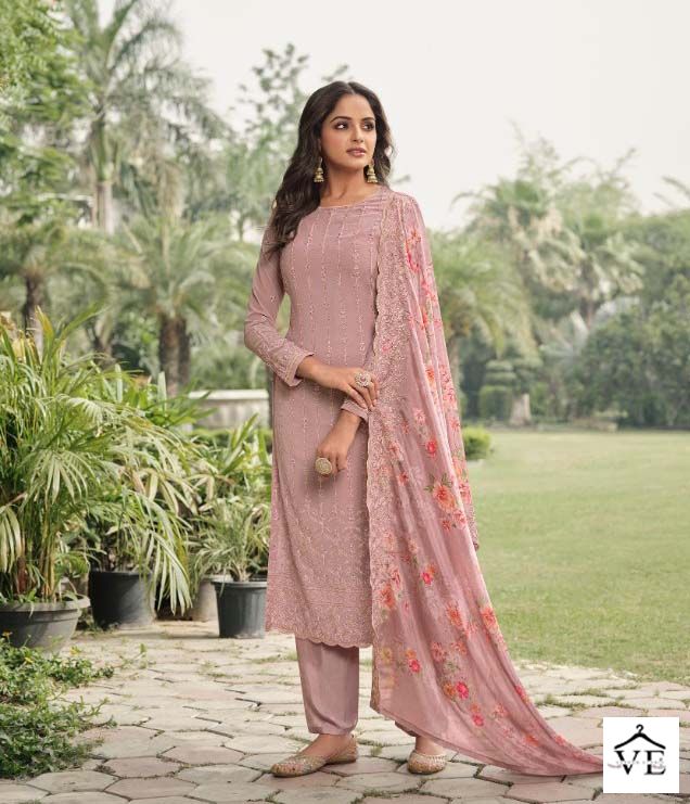 Zisa Elegant Vol 3 Georgette Wholesale Designer Salwar Suit Catalog — Wholesale Salwar Suits, MPA wholesale from Surat - Gallery Image 5