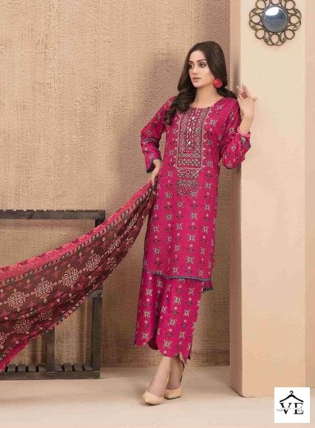Hala Ezra Vol 1 Cotton Wholesale Pakistani Salwar Suit Catalog — Wholesale Salwar Suits, MPA wholesale from Surat - Gallery Image 5