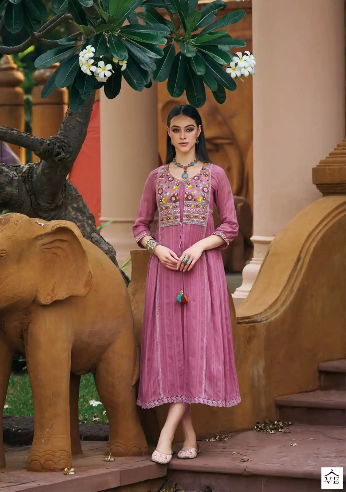 Kailee Fashion Ek Soot Vol-2 Pure Weaving Cotton Wholesale Designer Kurti Catalog — Wholesale Kurtis, MPA wholesale from Surat - Gallery Image 2