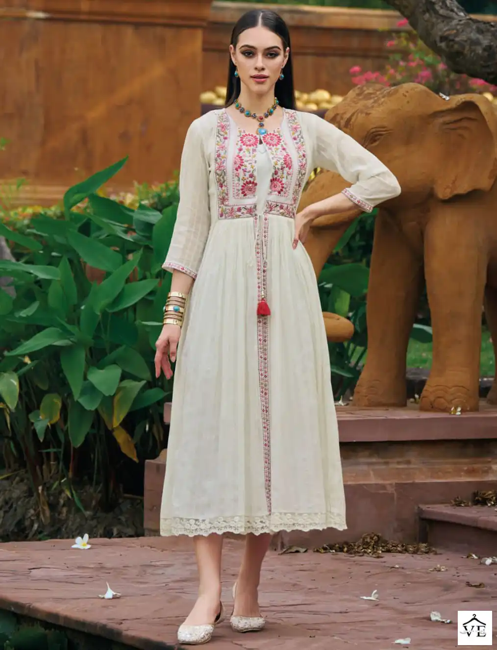 Kailee Fashion Ek Soot Vol-2 Pure Weaving Cotton Wholesale Designer Kurti Catalog — Wholesale Kurtis, MPA wholesale from Surat — view 1